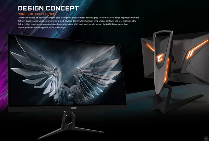 Màn hình Gigabyte AORUS FI27Q-P - 27 inch - QHD - IPS - 165HZ - New