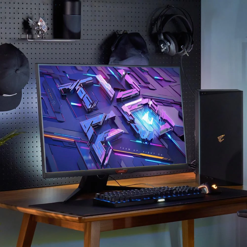 Màn hình Gigabyte AORUS FI32U - 31,5 inch - 4K UHD - IPS - 144HZ - New