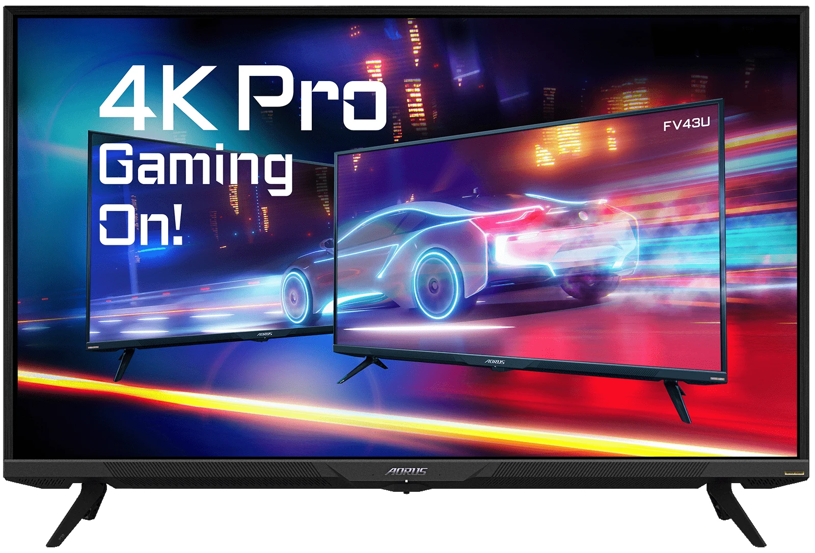 Màn hình Gigabyte AORUS FV43U - 43 inch - 4K UHD - VA - 144HZ - New