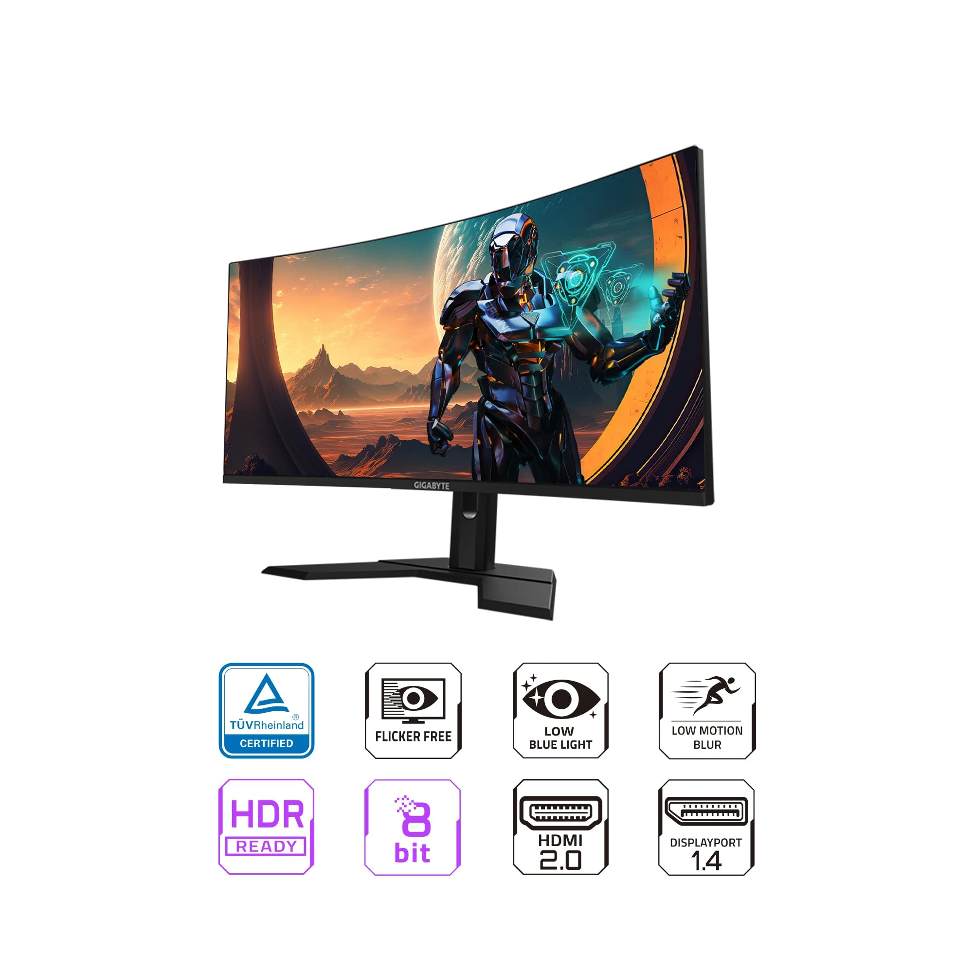 Màn hình Gigabyte GS34WQC - 34 inch - WQHD - VA Cong - 120HZ - New