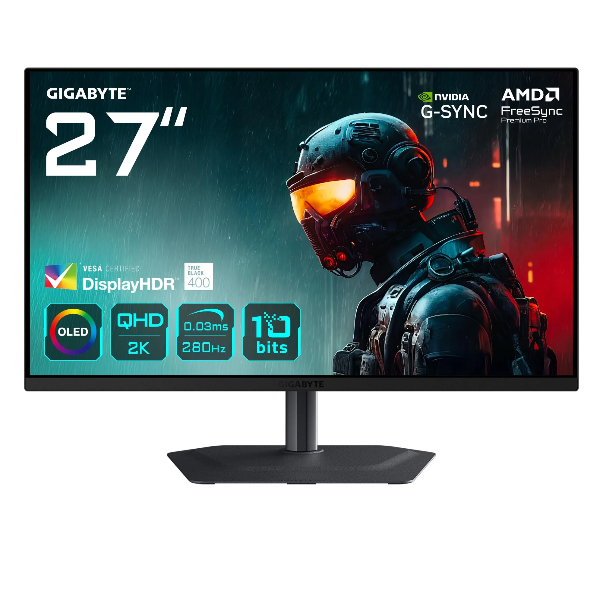 Màn hình Gigabyte MO27Q2A - 27 inch - QHD - QD-OLED - 280HZ - New
