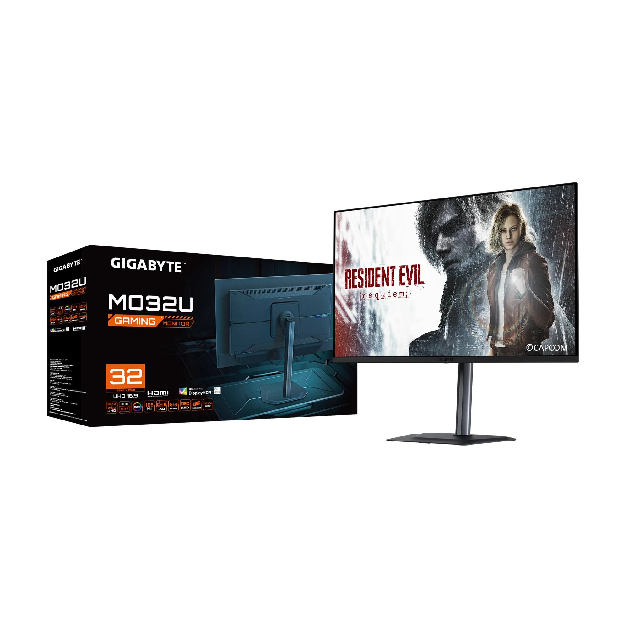 Màn hình Gigabyte MO32U - 31,5 inch - 4K UHD - QD-OLED - 165HZ - New