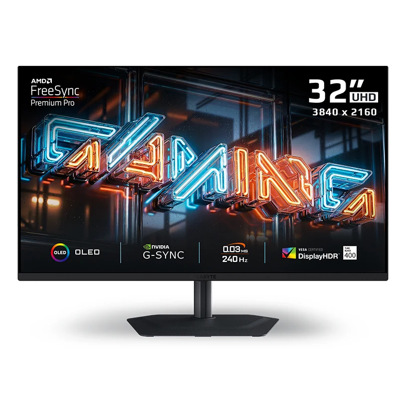 Màn hình Gigabyte MO32U2 - 31,5 inch - 4K UHD - QD-OLED - 240HZ - New