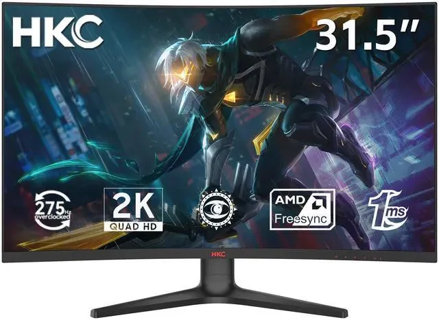 Màn hình HKC CG321QKS - 31,5 inch - QHD - VA Cong - 275HZ - New