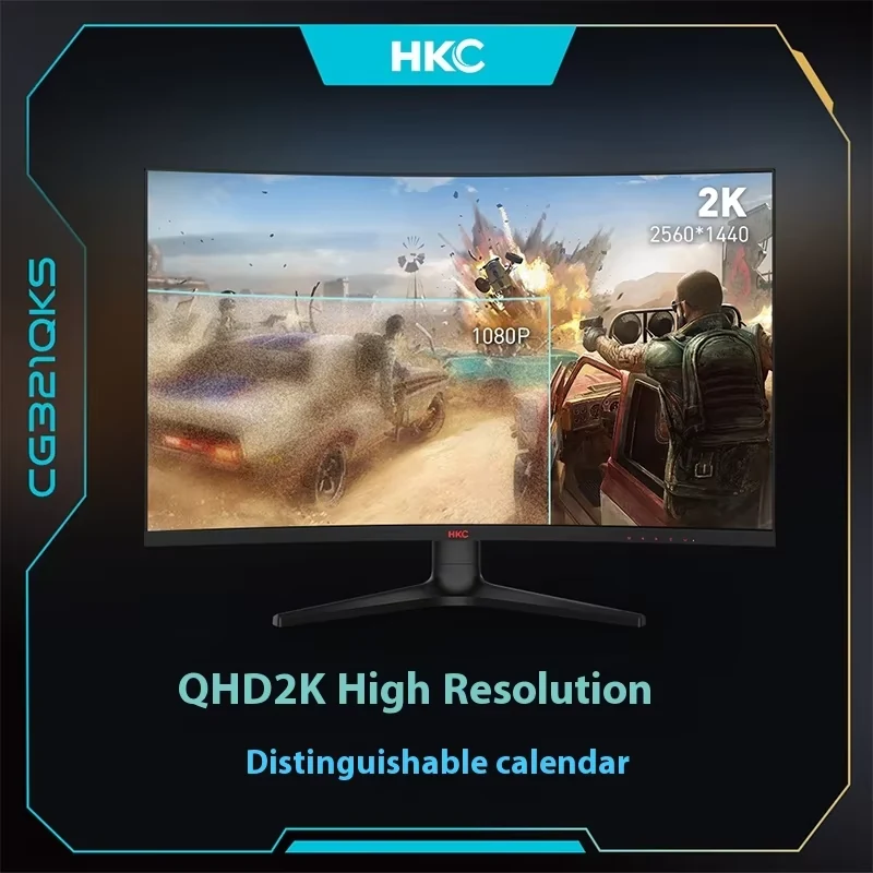 Màn hình HKC CG321QKS - 31,5 inch - QHD - VA Cong - 275HZ - New