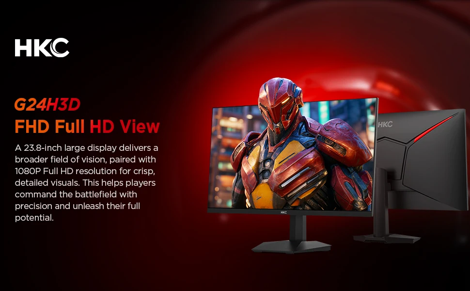 Màn hình HKC G24H3D - 23,8 inch - FHD - Fast IPS - 260HZ - New