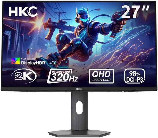Màn hình HKC G27M5 Pro - 27 inch - QHD - IPS Mini LED - 320HZ - New