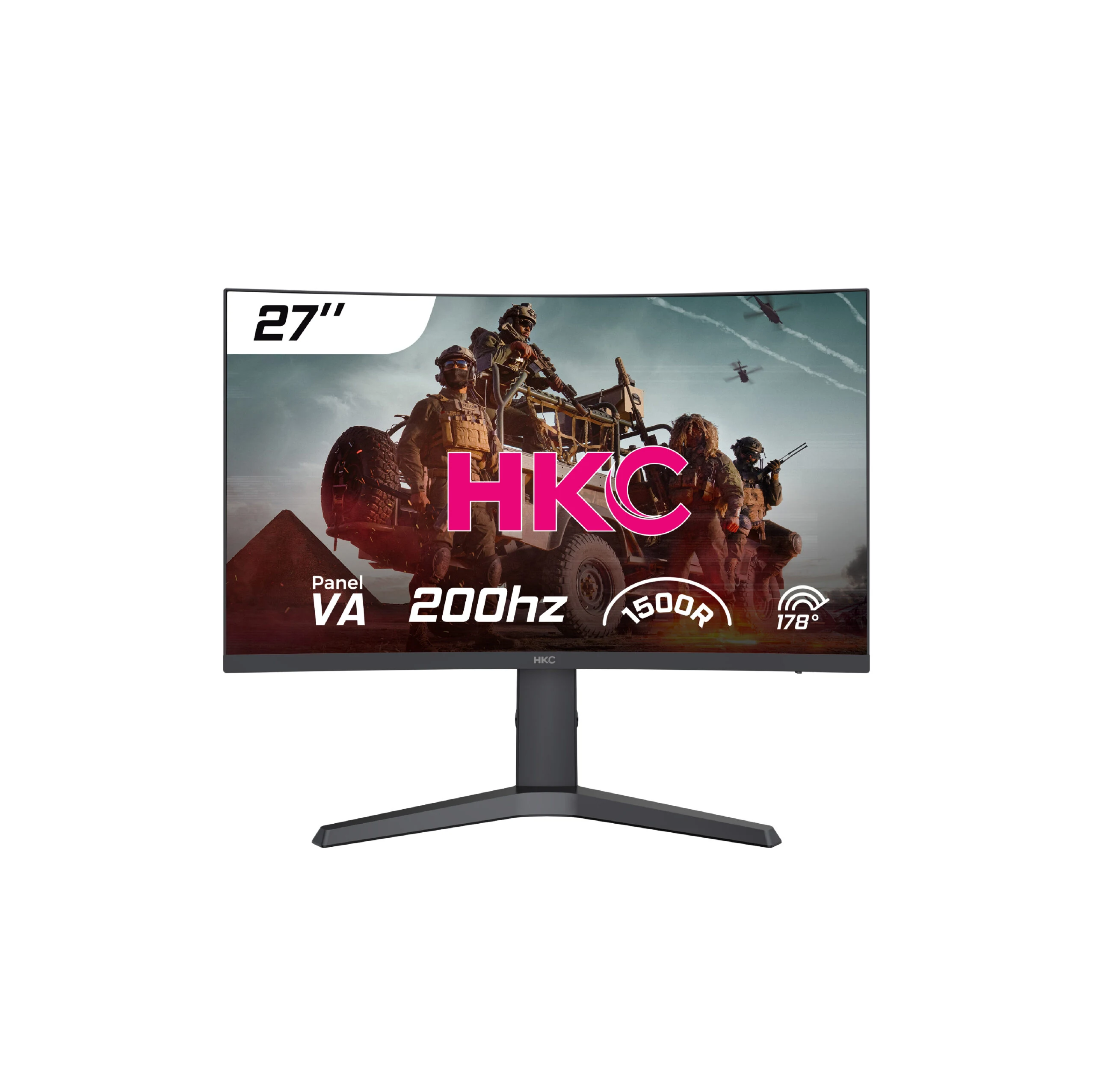 Màn hình HKC MG27H18 - 27 inch - FHD - VA Cong - 200HZ - New