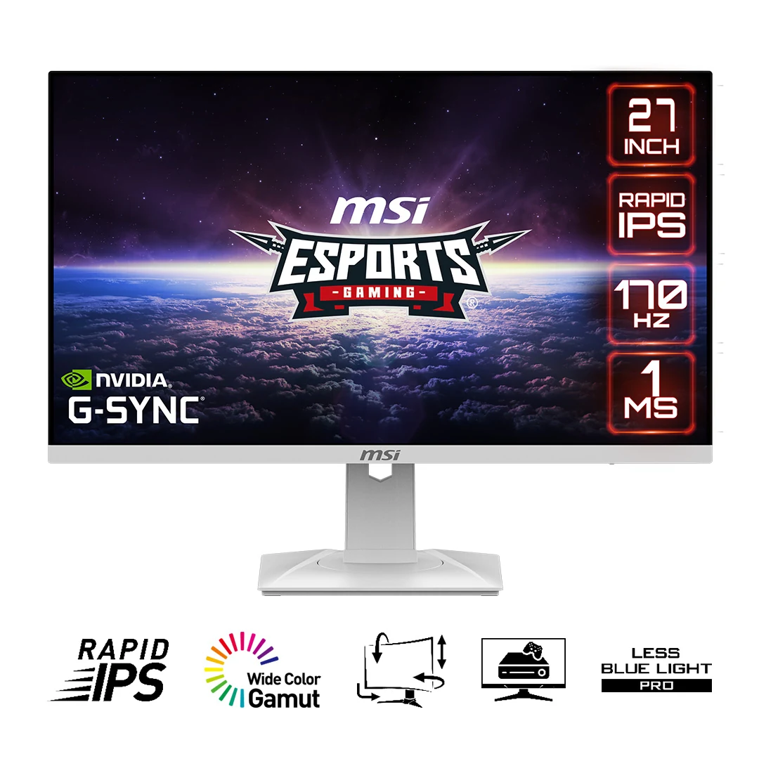 Màn hình MSI G274QPF - 27 inch - QHD - Rapid IPS - 170HZ - New
