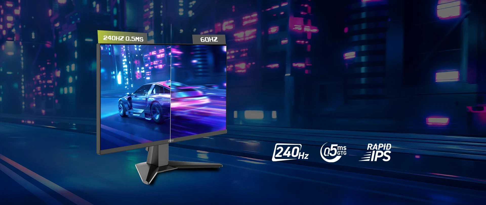 Màn hình MSI MAG 245C X24 - 24 inch - FHD - Rapid IPS Cong - 240HZ - New