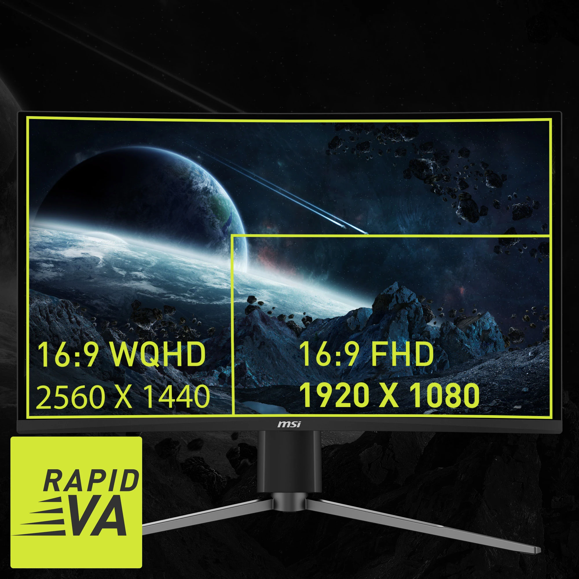 Màn hình MSI MAG 27CQ6PF - 27 inch - QHD - VA Cong - 180HZ - New