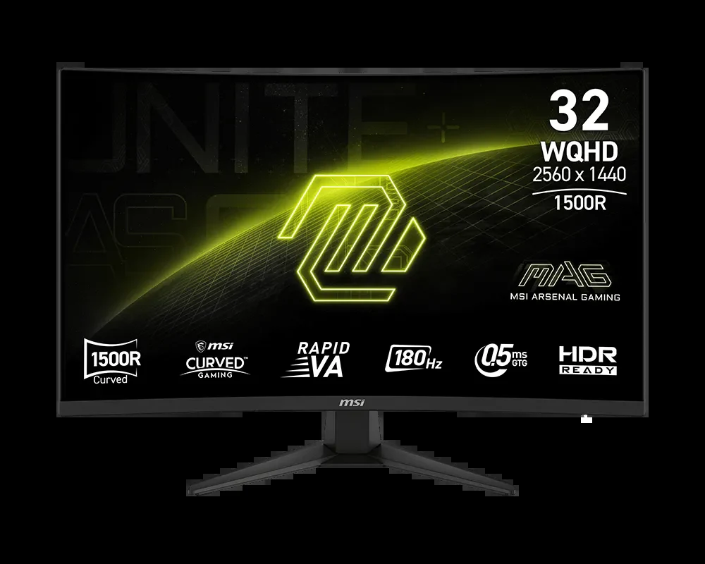 Màn hình MSI MAG 321CQF E18 - 31,5 inch - QHD - VA Cong - 180HZ - New