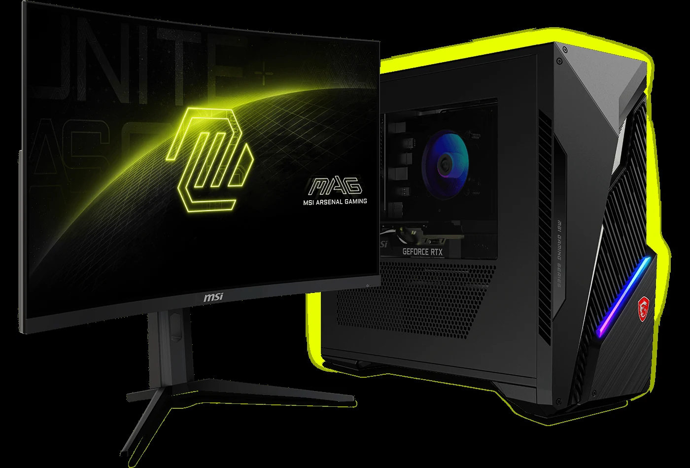 Màn hình MSI MAG 321CUP - 31,5 inch - 4K UHD - VA Cong - 160HZ - New