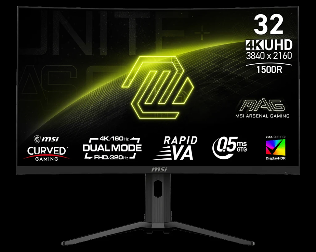 Màn hình MSI MAG 321CUPDF - 31,5 inch - 4K UHD - VA Cong - 160HZ - New