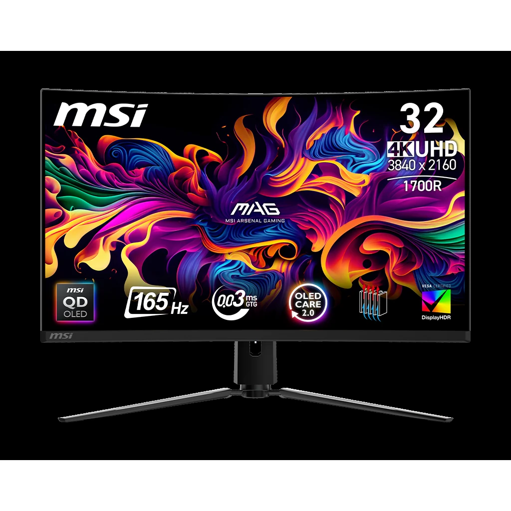 Màn hình MSI MAG 321UP QD-OLED - 32 inch - 4K UHD - QD-OLED - 165HZ - New