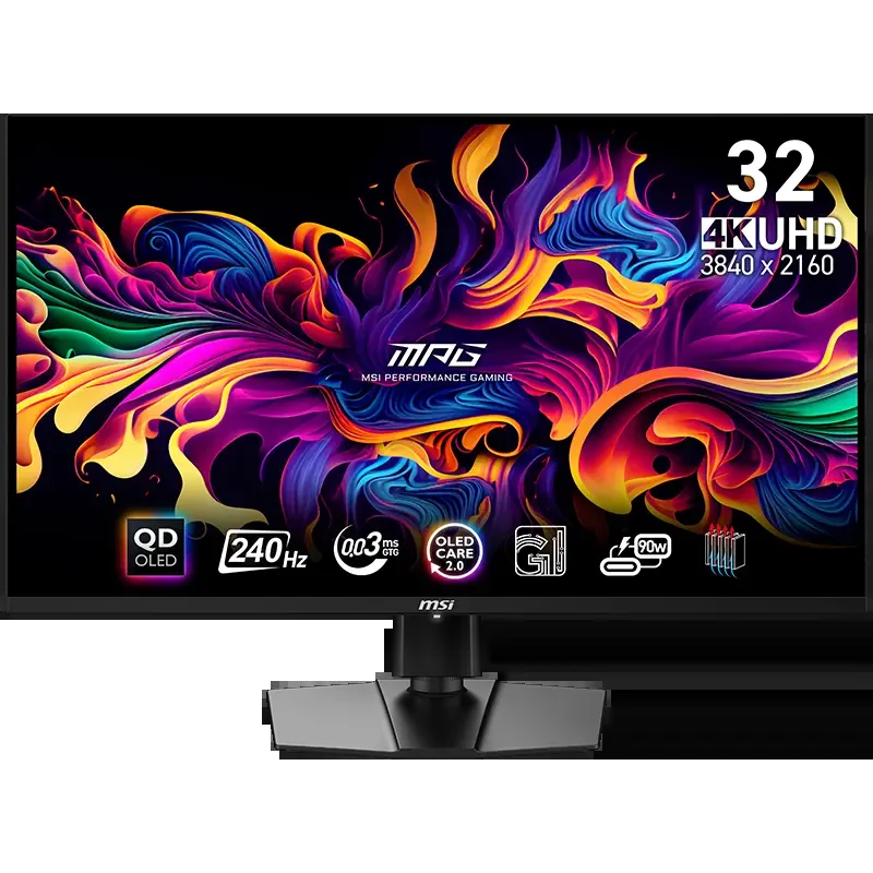 Màn hình MSI MAG 321UPX QD-OLED - 32 inch - 4K UHD - QD-OLED - 240HZ - New