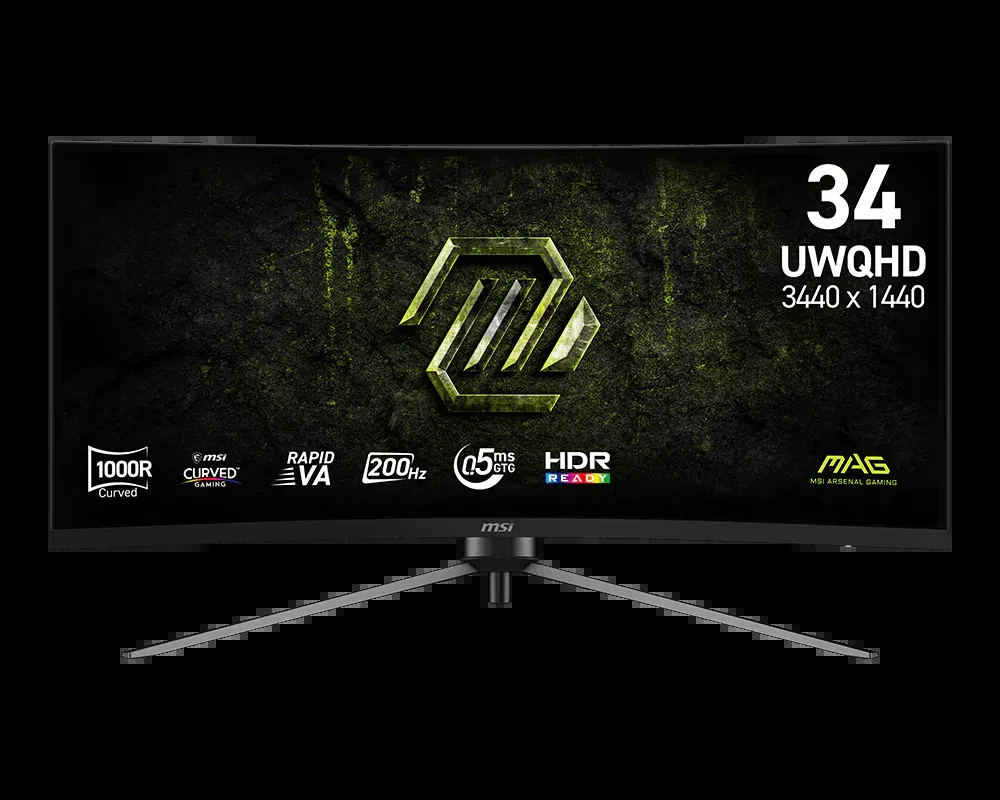 Màn hình MSI MAG 345CQRF E20 - 34 inch - UWQHD - VA Cong - 200HZ - New