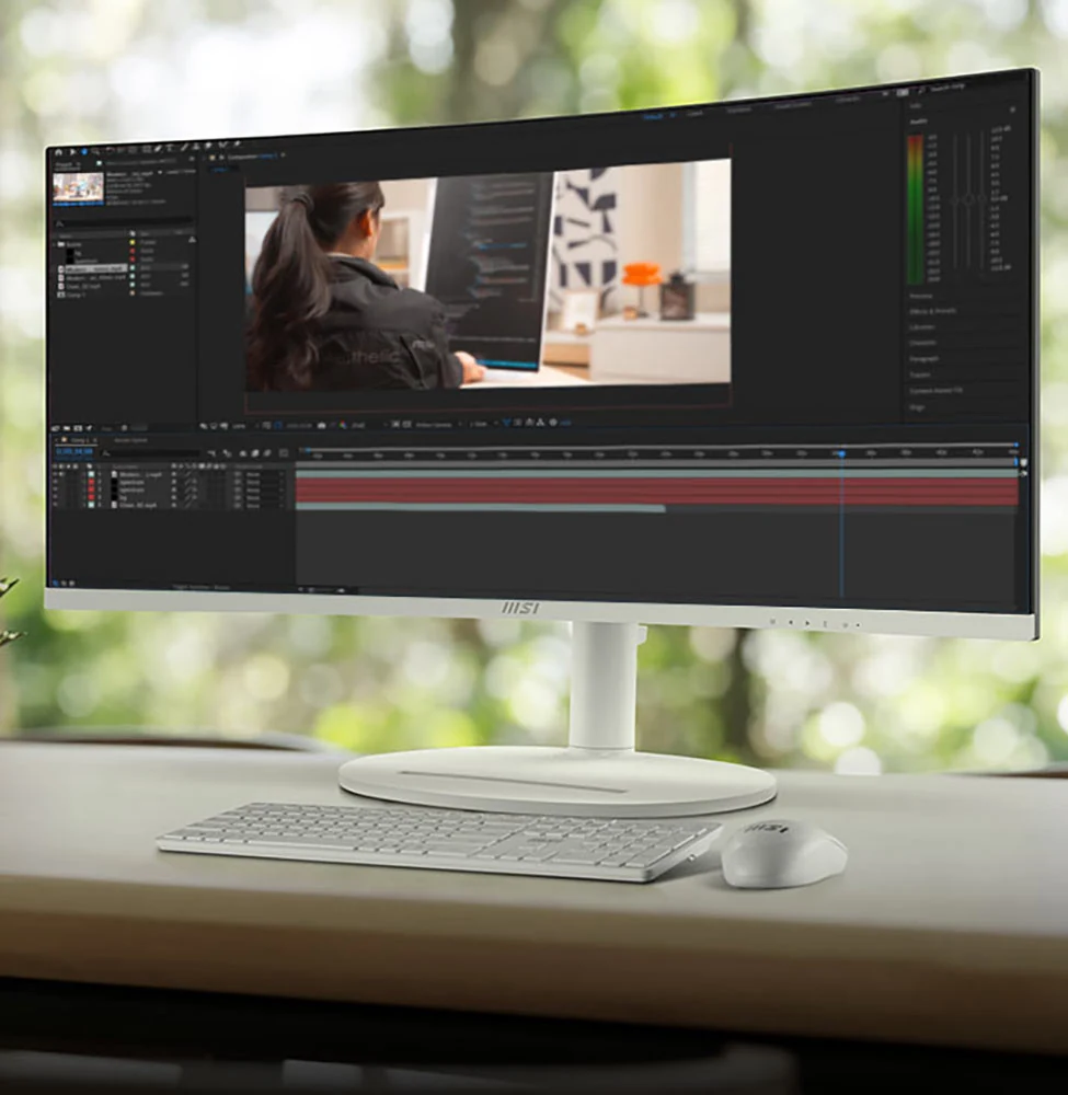 Màn hình MSI Modern MD342CQPW - 34 inch - UWQHD - VA Cong - 120HZ - New