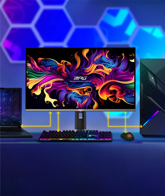 Màn hình MSI MPG 322URX QD-OLED - 32 inch - 4K UHD - QD-OLED - 240HZ - New