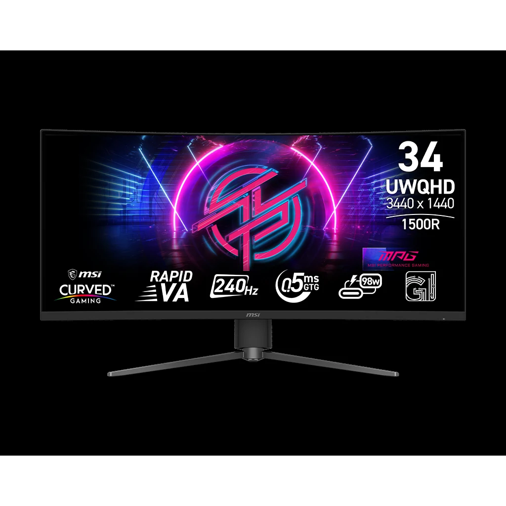 Màn hình MSI MPG 346CQRF X24 - 34 inch - UWQHD - Rapid VA Cong - 240HZ - New