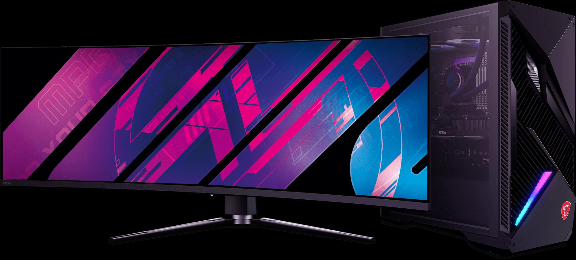 Màn hình MSI MPG 491CQP QD-OLED - 49 inch - DQHD - QD-OLED Cong - 144HZ - New