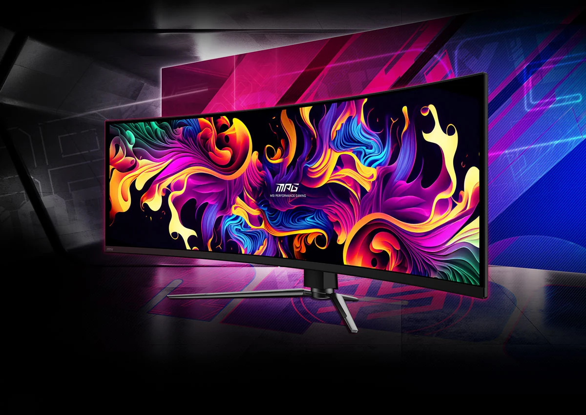 Màn hình MSI MPG 491CQP QD-OLED - 49 inch - DQHD - QD-OLED Cong - 144HZ - New