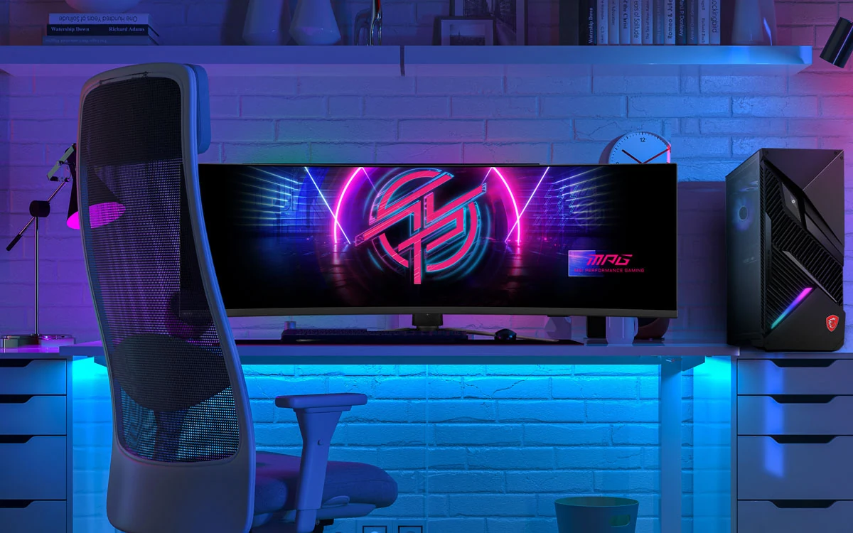 Màn hình MSI MPG 491CQP QD-OLED - 49 inch - DQHD - QD-OLED Cong - 144HZ - New