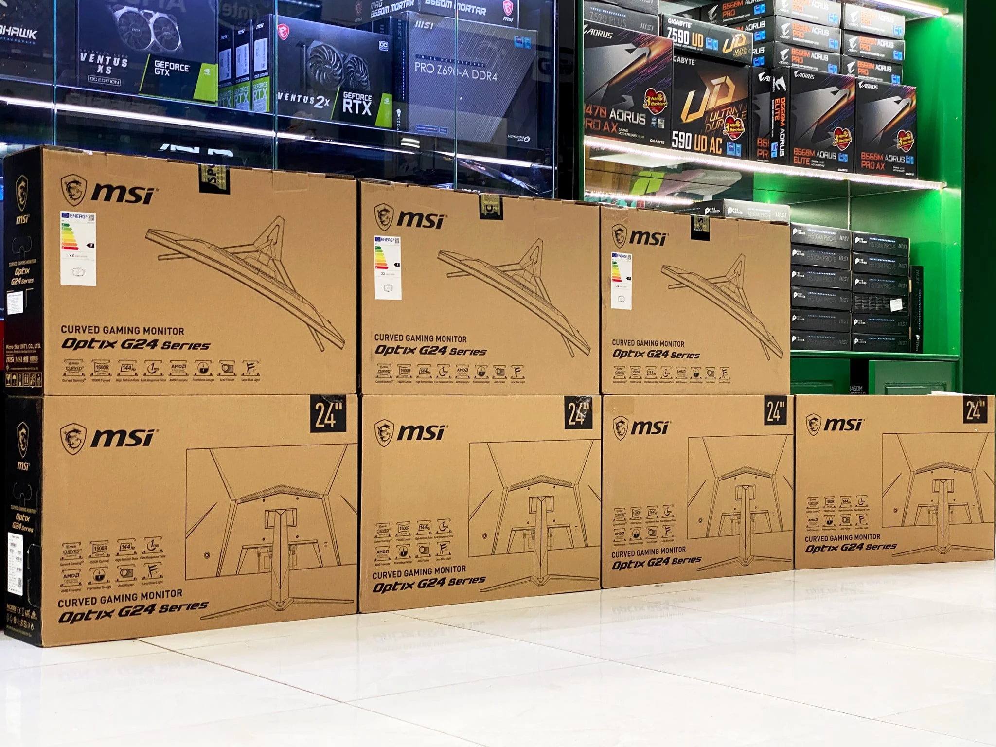 Màn hình MSI Optix G24C - 23,6 inch - FHD - VA Cong - 144HZ - New