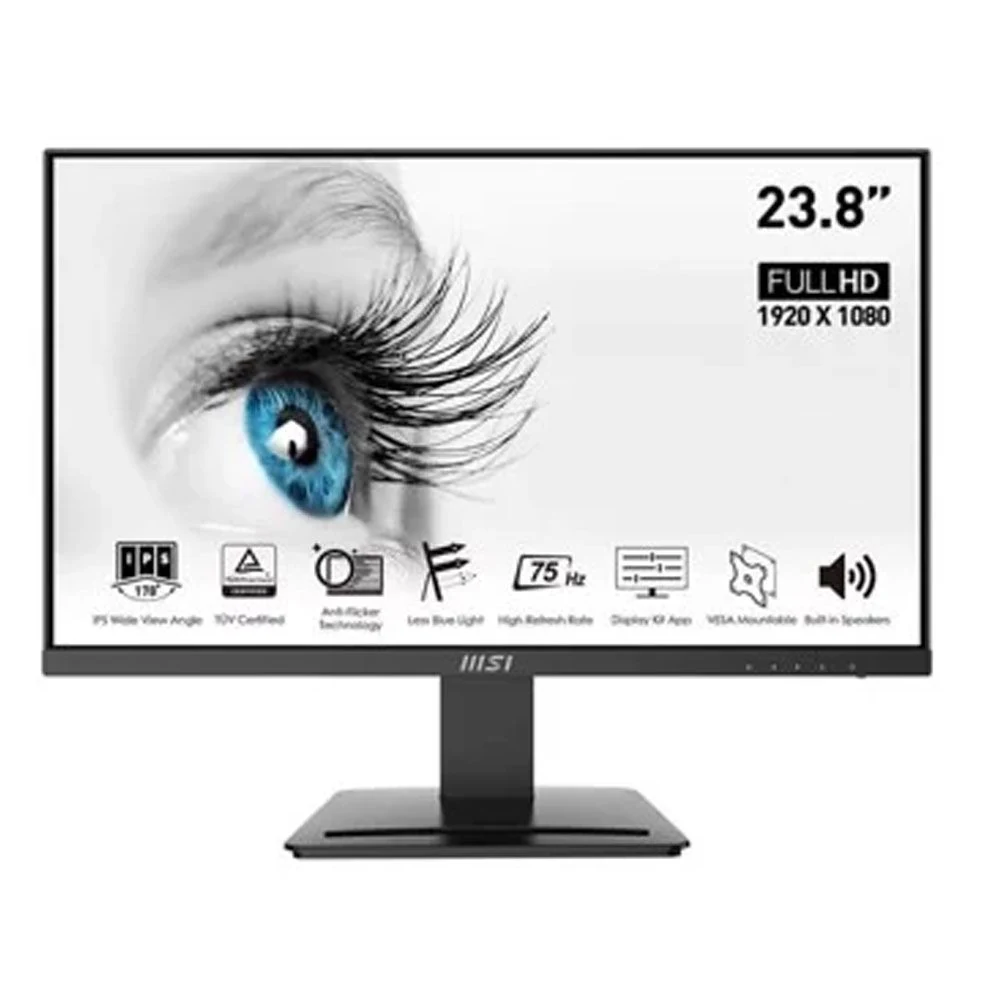 Màn hình MSI PRO MP243 - 23,8 inch - FHD - IPS - 75HZ - New