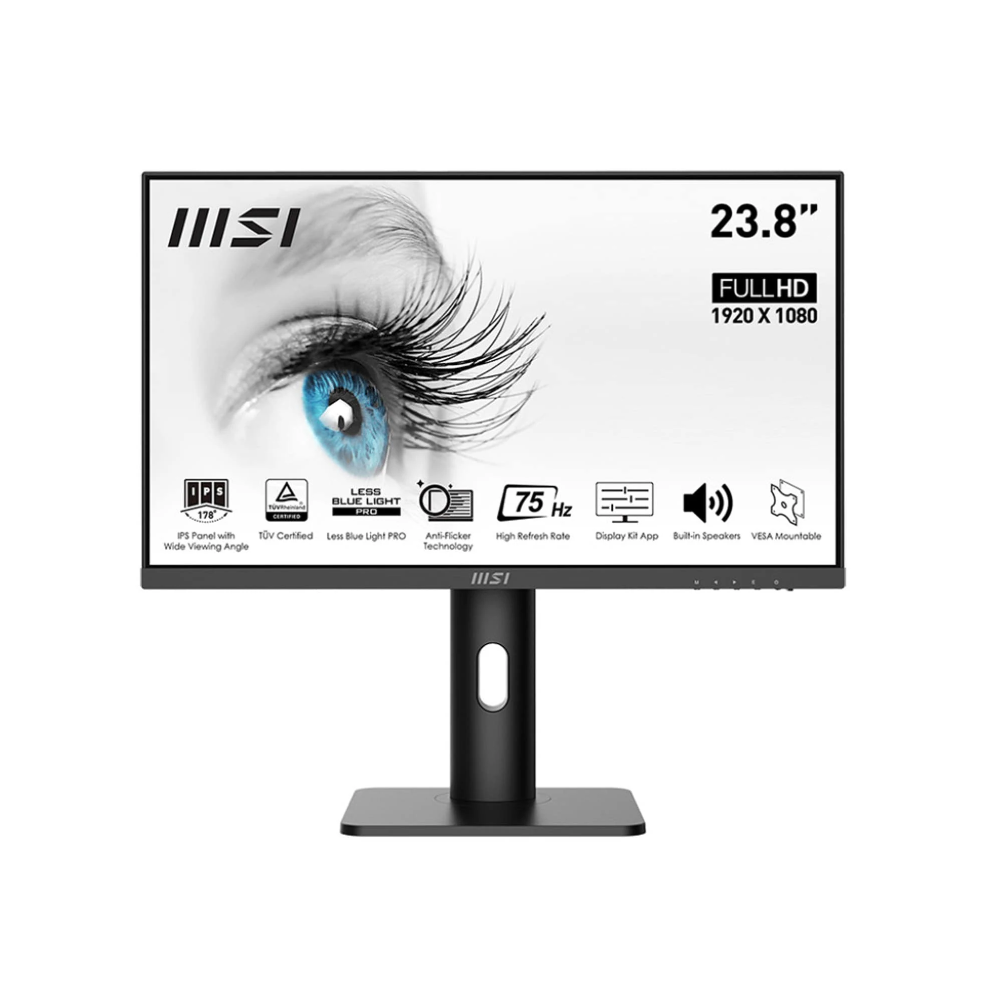 Màn hình MSI PRO MP243 - 23,8 inch - FHD - IPS - 75HZ - New