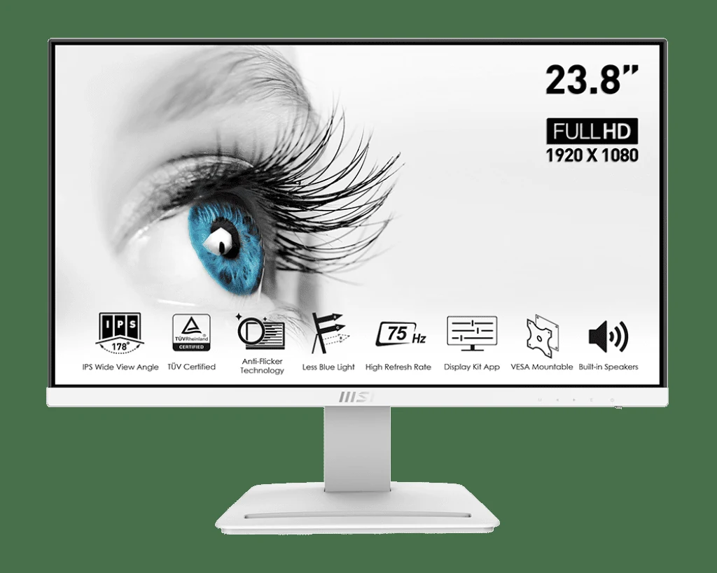 Màn hình MSI PRO MP243W - 23,8 inch - FHD - IPS - 75HZ - New