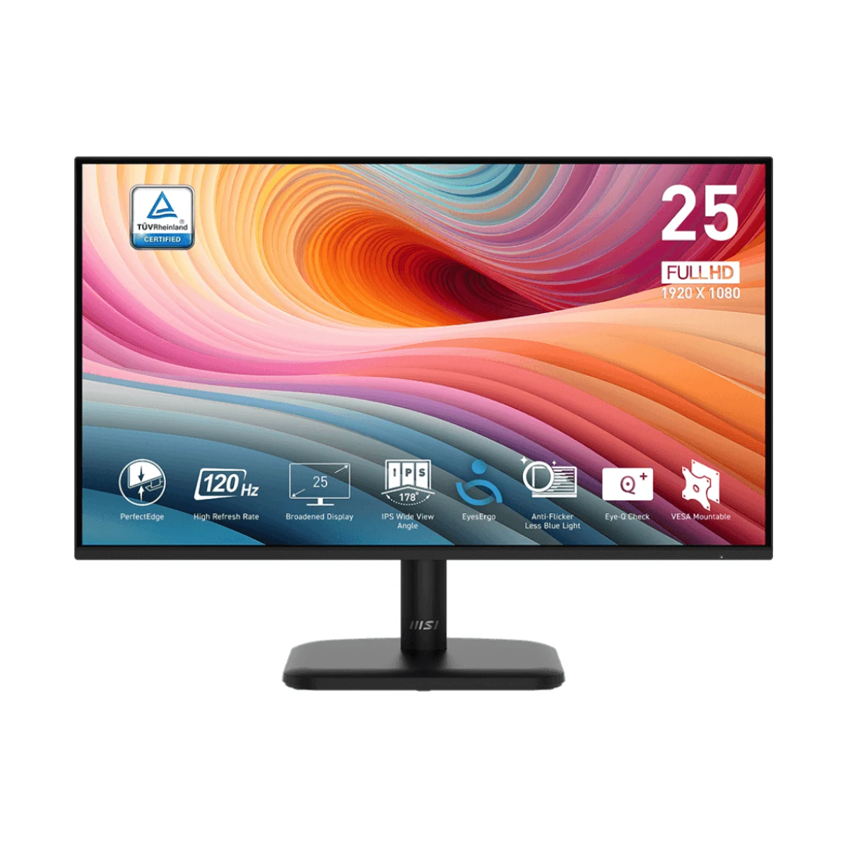 Màn hình MSI PRO MP251 E2 - 24,5 inch - FHD - IPS - 120HZ - New
