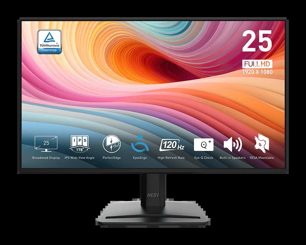 Màn hình MSI PRO MP252 E2 - 24,5 inch - FHD - IPS - 120HZ - New