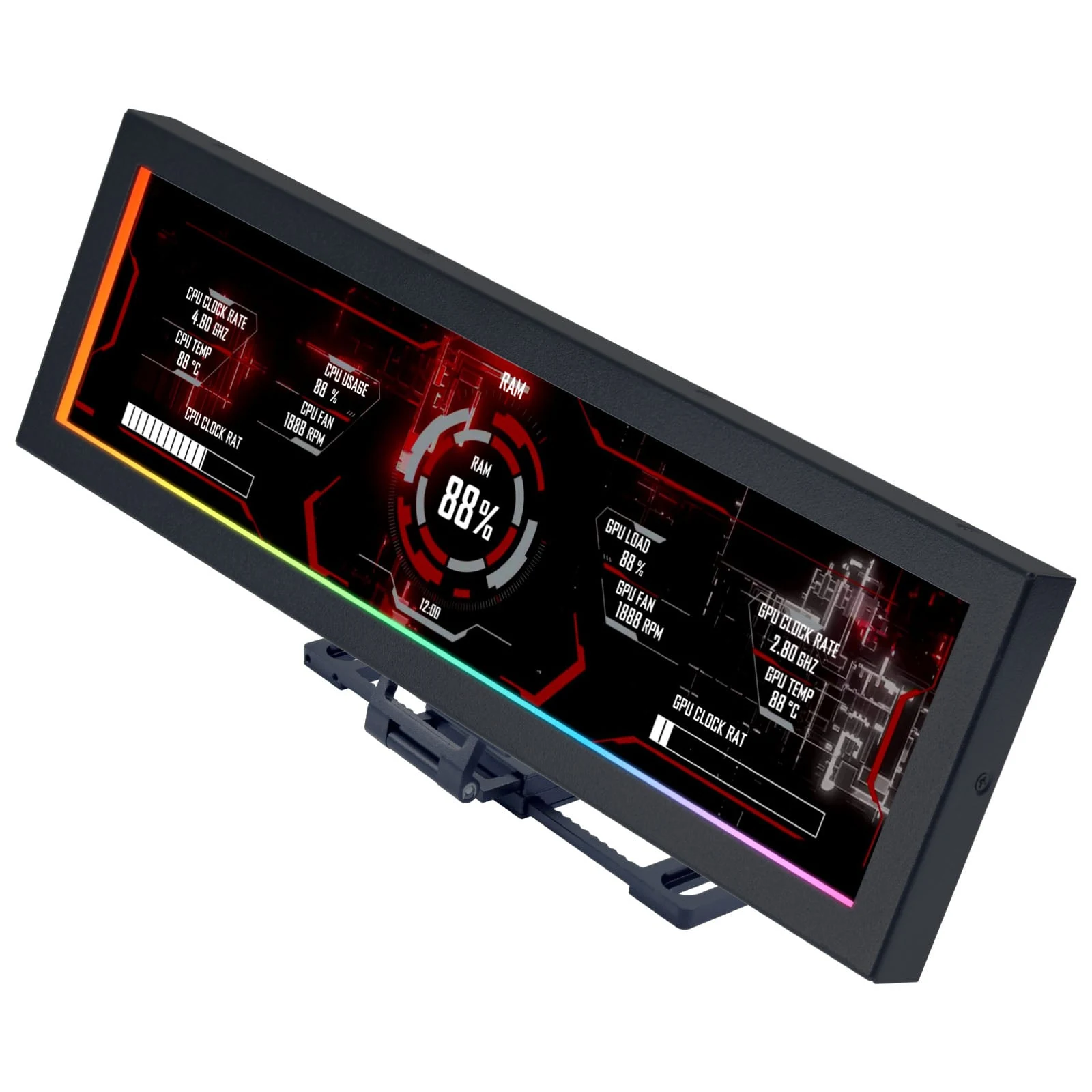 Màn hình phụ Lian Li 8.8 inch Universal Screen US88v1 - NEW