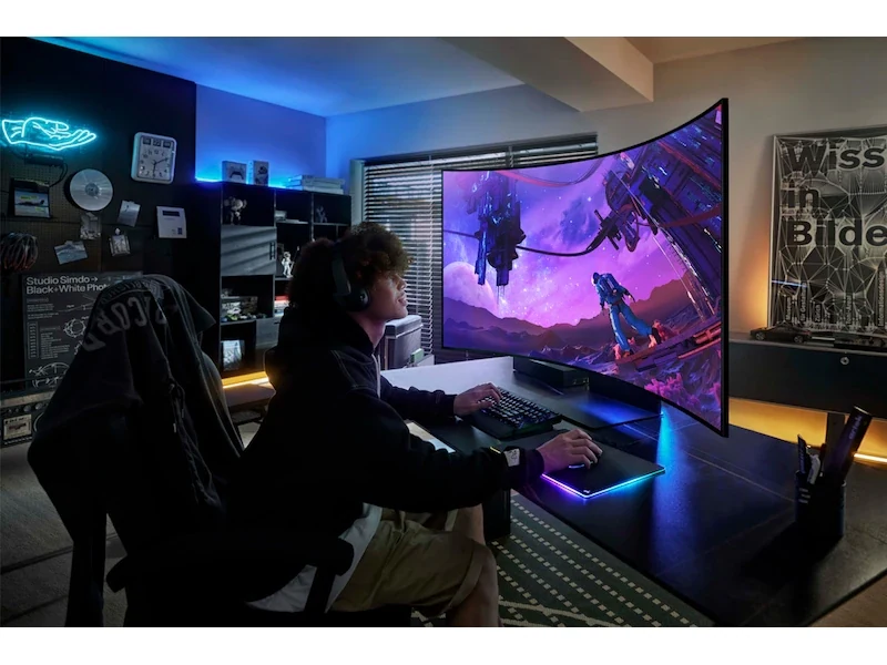 Màn Hình Samsung Odyssey Ark G97NC LS55CG970NEXXV - 55 inch - 4K UHD - VA Mini LED Cong - 165HZ - New