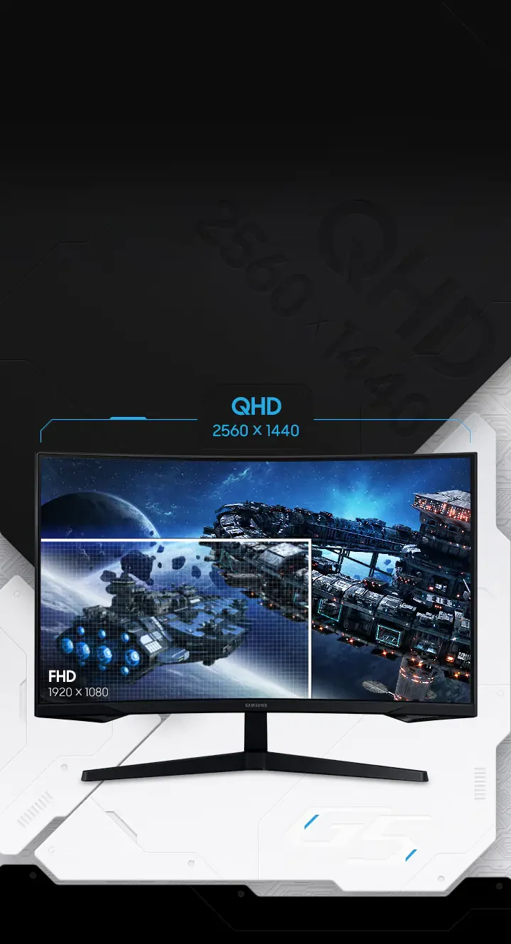 Màn Hình Samsung Odyssey G5 G55C LS27CG552EEXXV - 27 inch - QHD - VA Cong - 165HZ - New