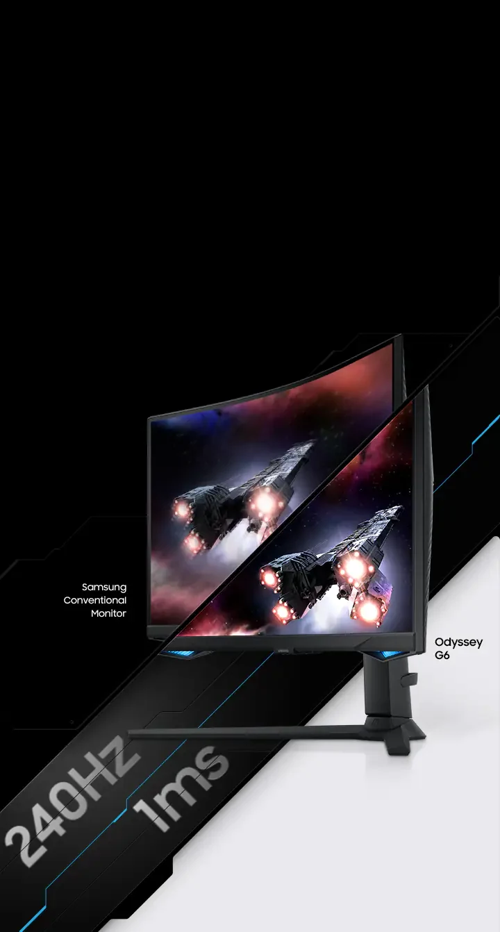 Màn Hình Samsung Odyssey G6 G65B LS32BG650EEXXV - 32 inch - QHD - VA Cong - 240HZ - New