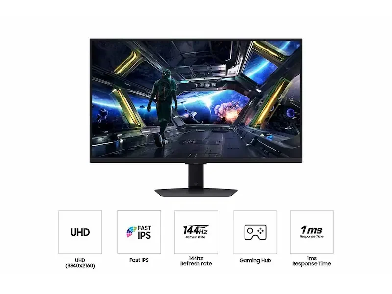 Màn Hình Samsung Odyssey G7 G70D LS32DG702EEXXV - 32 inch - 4K UHD - IPS - 144HZ - New