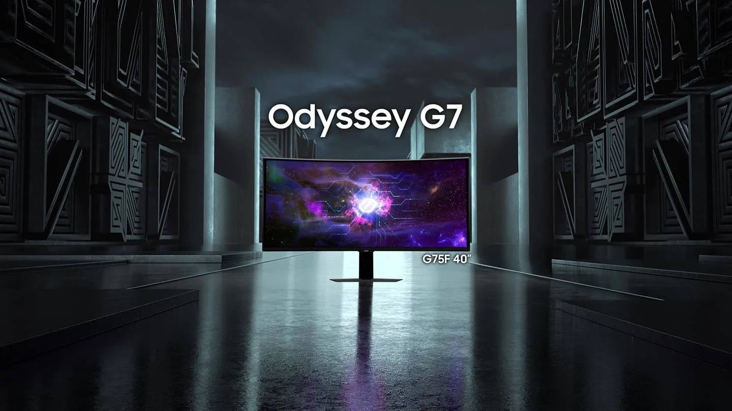 Màn Hình Samsung Odyssey G7 G75F LS40FG752EEXXV - 40 inch - WUHD - VA Cong - 180HZ - New