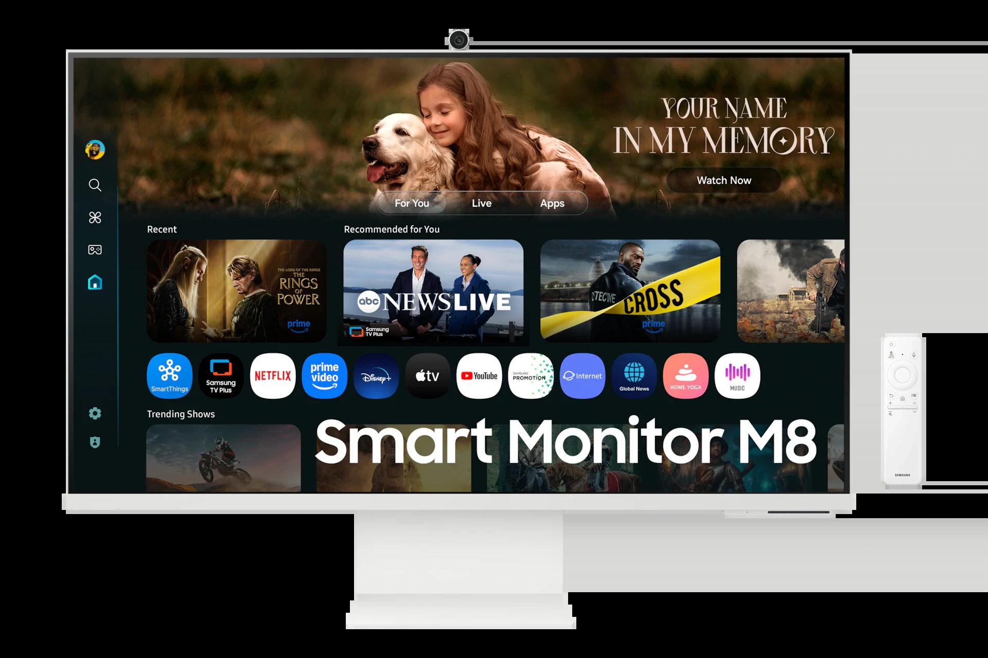 Màn Hình Samsung Smart Monitor M8 M80F LS32FM803UEXXV - 32 inch - 4K UHD - VA - 60HZ - New