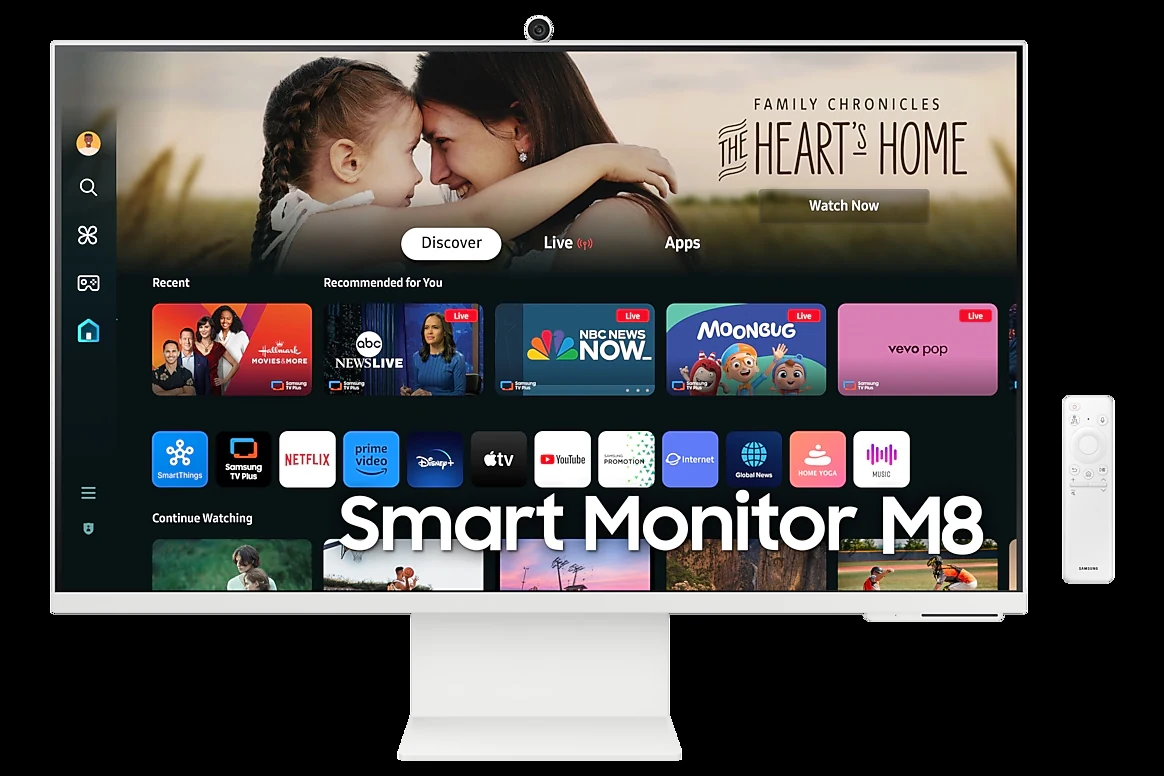 Màn Hình Samsung Smart Monitor M8 M80F LS32FM803UEXXV - 32 inch - 4K UHD - VA - 60HZ - New