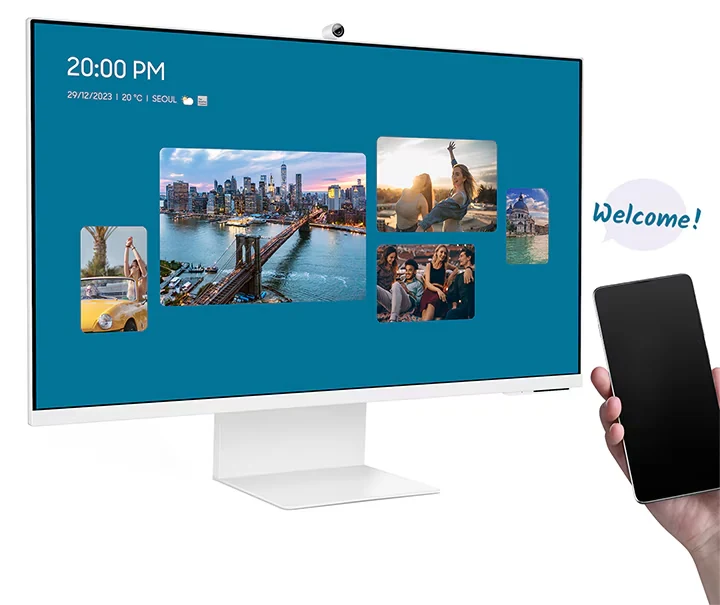 Màn Hình Samsung Smart Monitor M8 M80F LS32FM803UEXXV - 32 inch - 4K UHD - VA - 60HZ - New