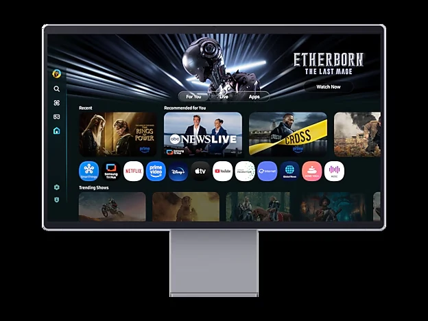 Màn Hình Samsung Smart Monitor M9 M90SF LS32FM902SEXXV - 32 inch - 4K UHD - OLED - 165HZ - New