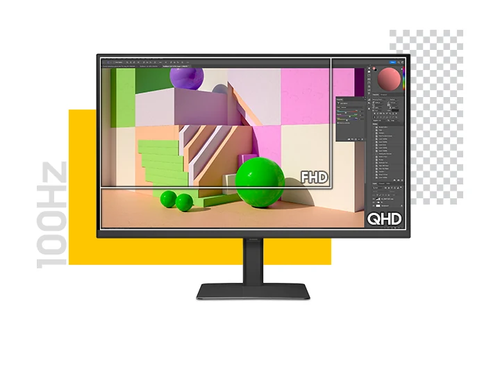 Màn Hình Samsung ViewFinity S6 S60D LS24D600EAEXXV - 24 inch - QHD - IPS - 100HZ - New