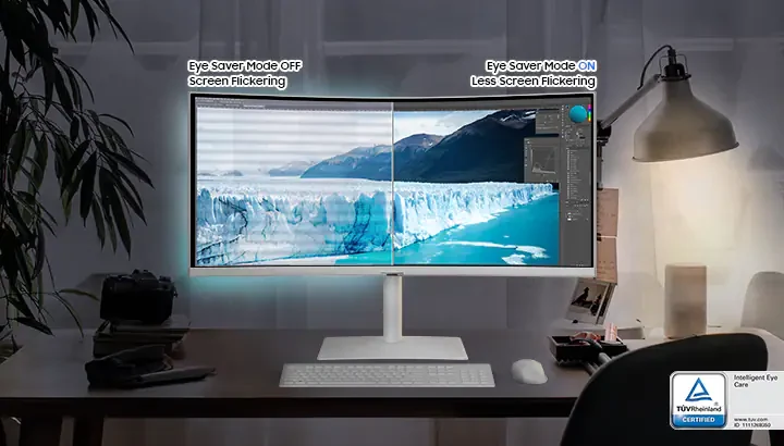 Màn Hình Samsung ViewFinity S6 S65TC LS34C650TAEXXV - 34 inch - UWQHD - VA Cong - 100HZ - New