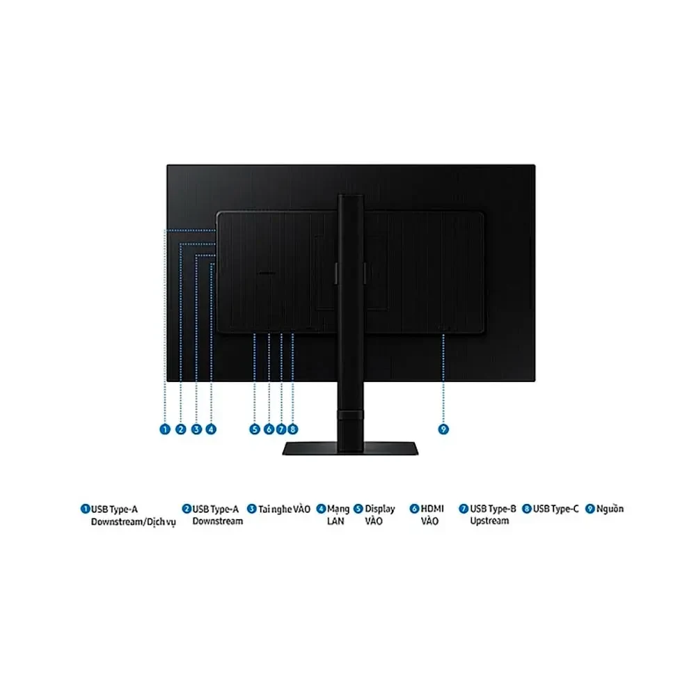 Màn Hình Samsung ViewFinity S8 S80UD LS37D800UAEXXV - 37 inch - 4K UHD - VA - 60HZ - New