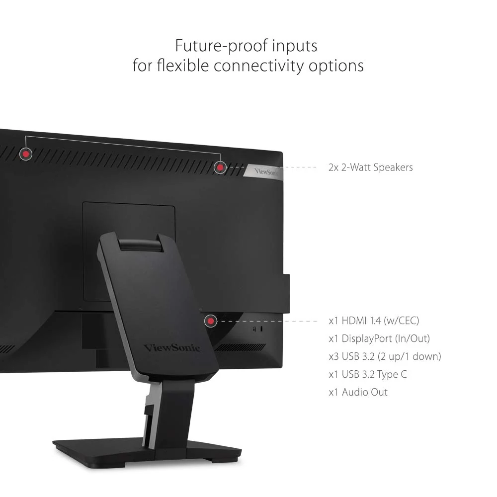 Màn hình ViewSonic TD2455 - 24 inch - FHD - IPS Touch - 60HZ - New