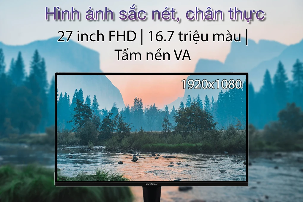 Màn hình ViewSonic VA2715-H - 27 inch - FHD - VA - 100HZ - New