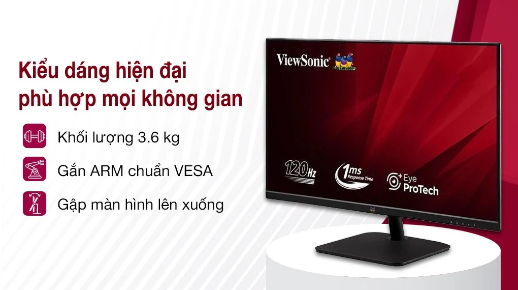 Màn hình ViewSonic VA2732A-MHD - 27 inch - FHD - IPS - 120HZ - New