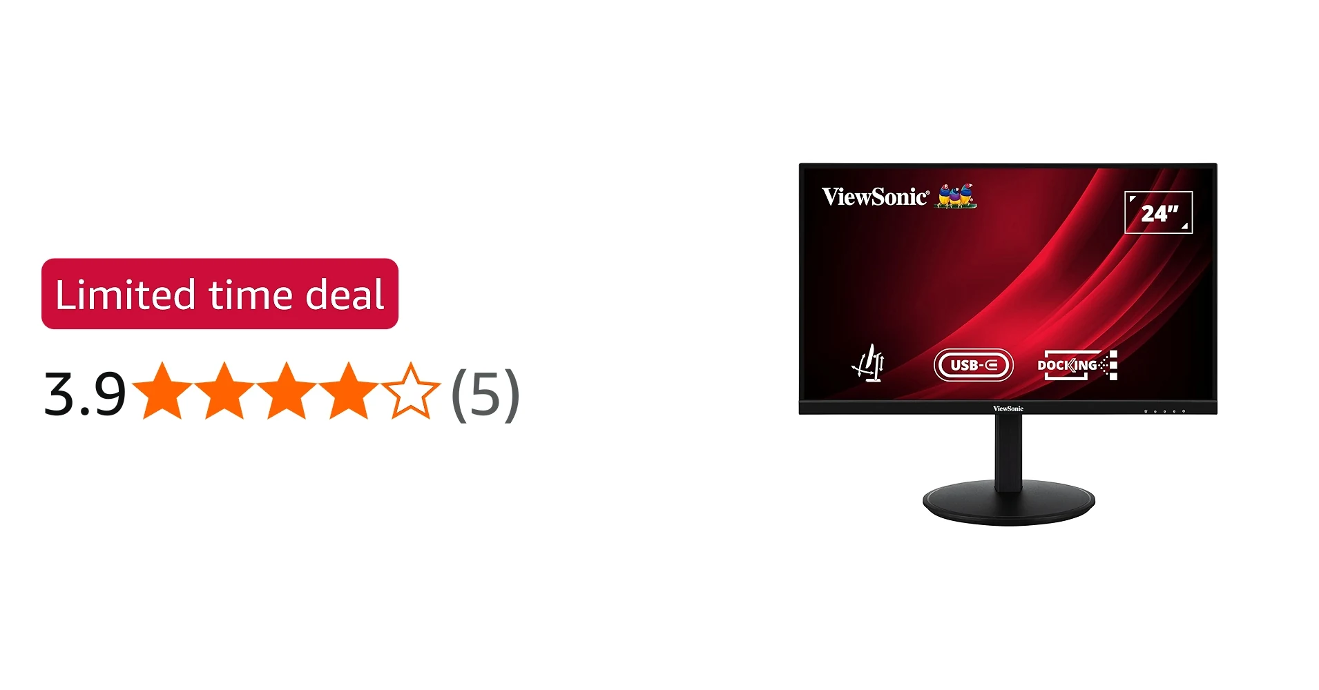 Màn hình ViewSonic VG2409U-2 - 24 inch - FHD - IPS - 100HZ - New
